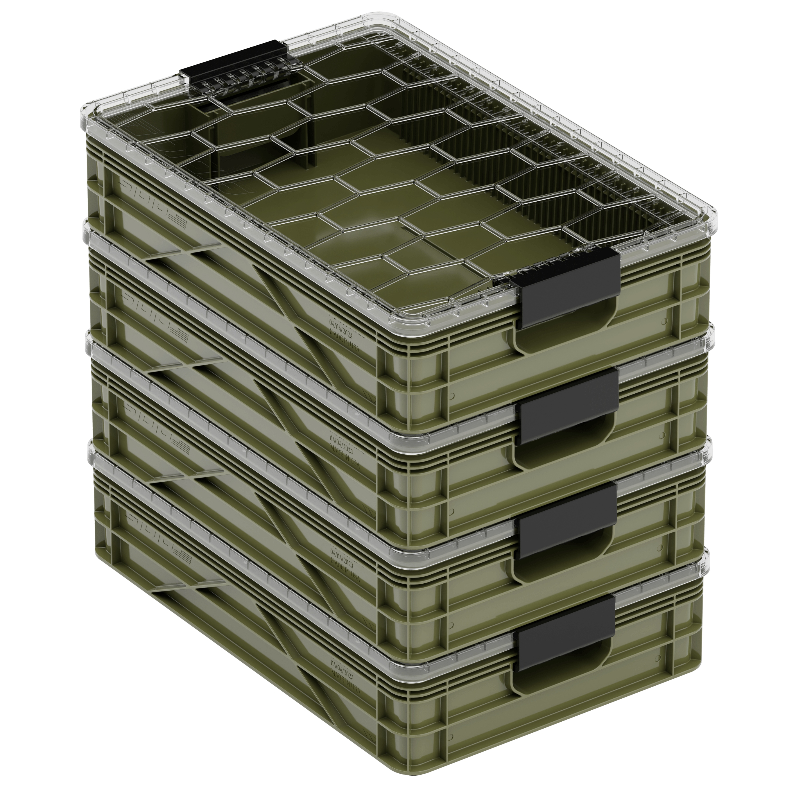 SidioCrate Quarter Crate 4 Pack