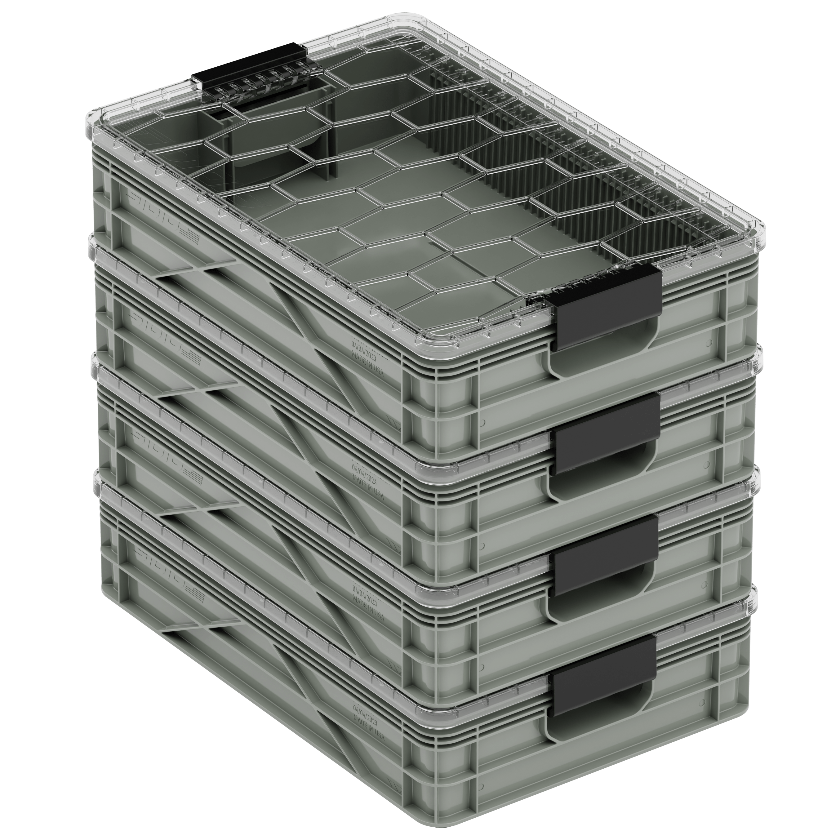 SidioCrate Quarter Crate 4 Pack