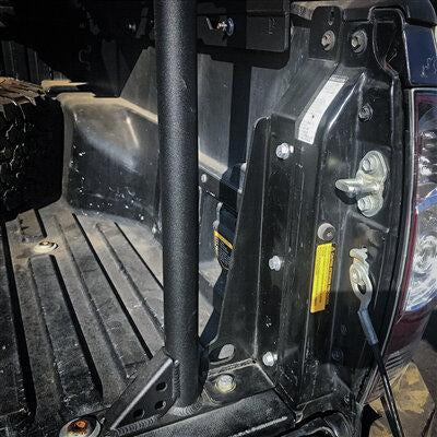 Toyota Tacoma bed stiffeners installed