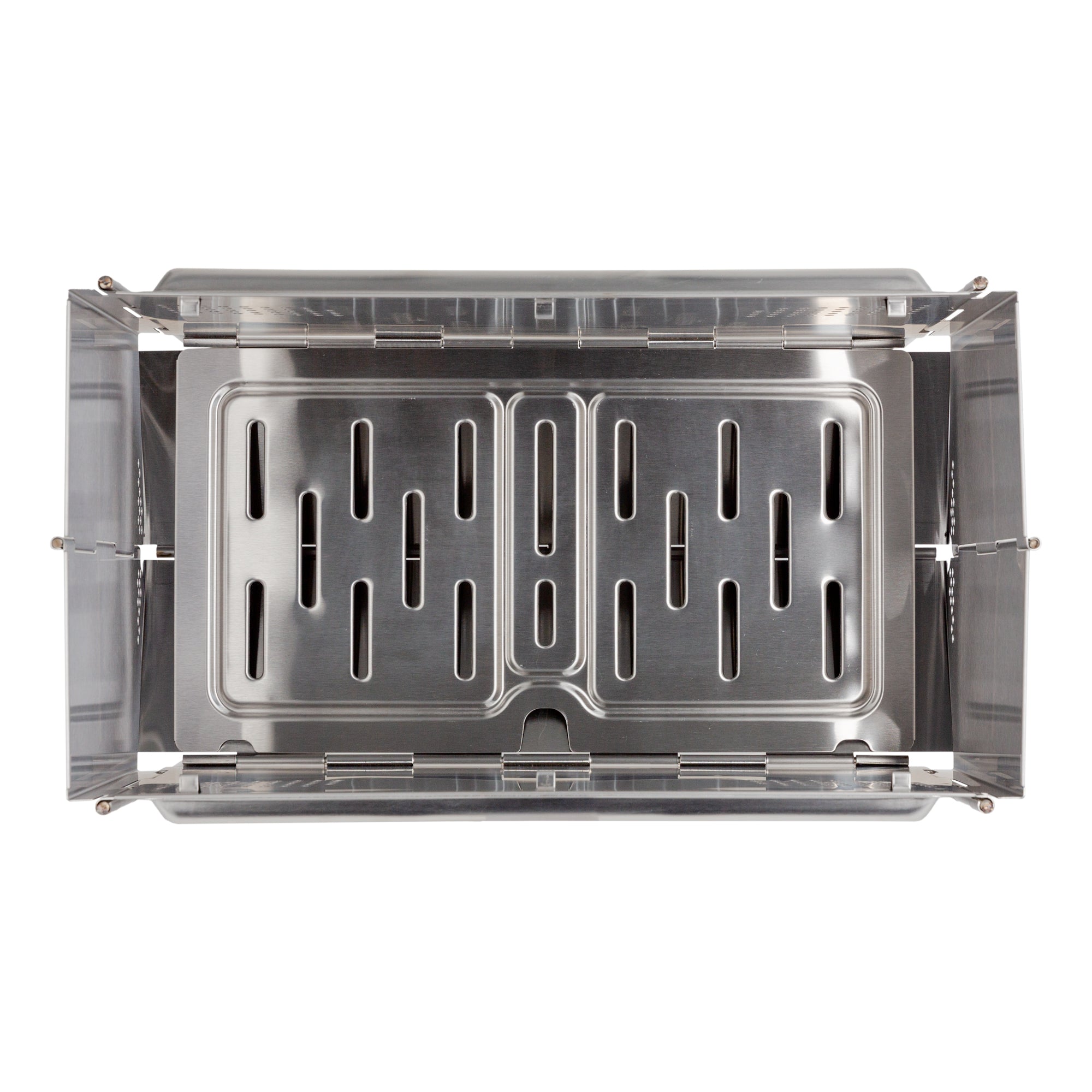 Flatpack Smokeless Firepit and Grill