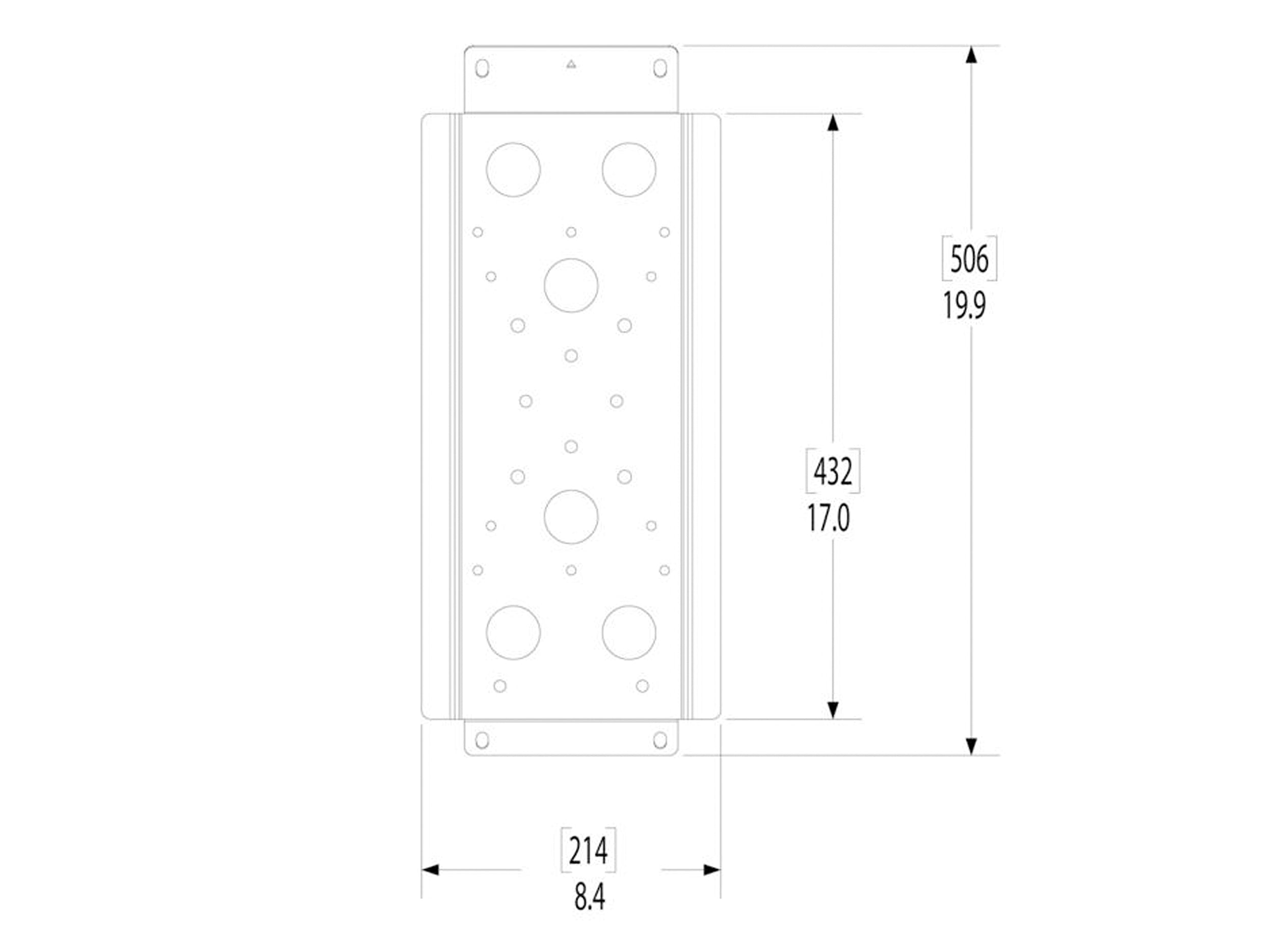 UNIVERSAL MOUNTING PLATE