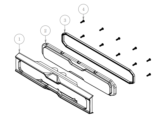 Fog Lens kit For Hyperion Light Bars