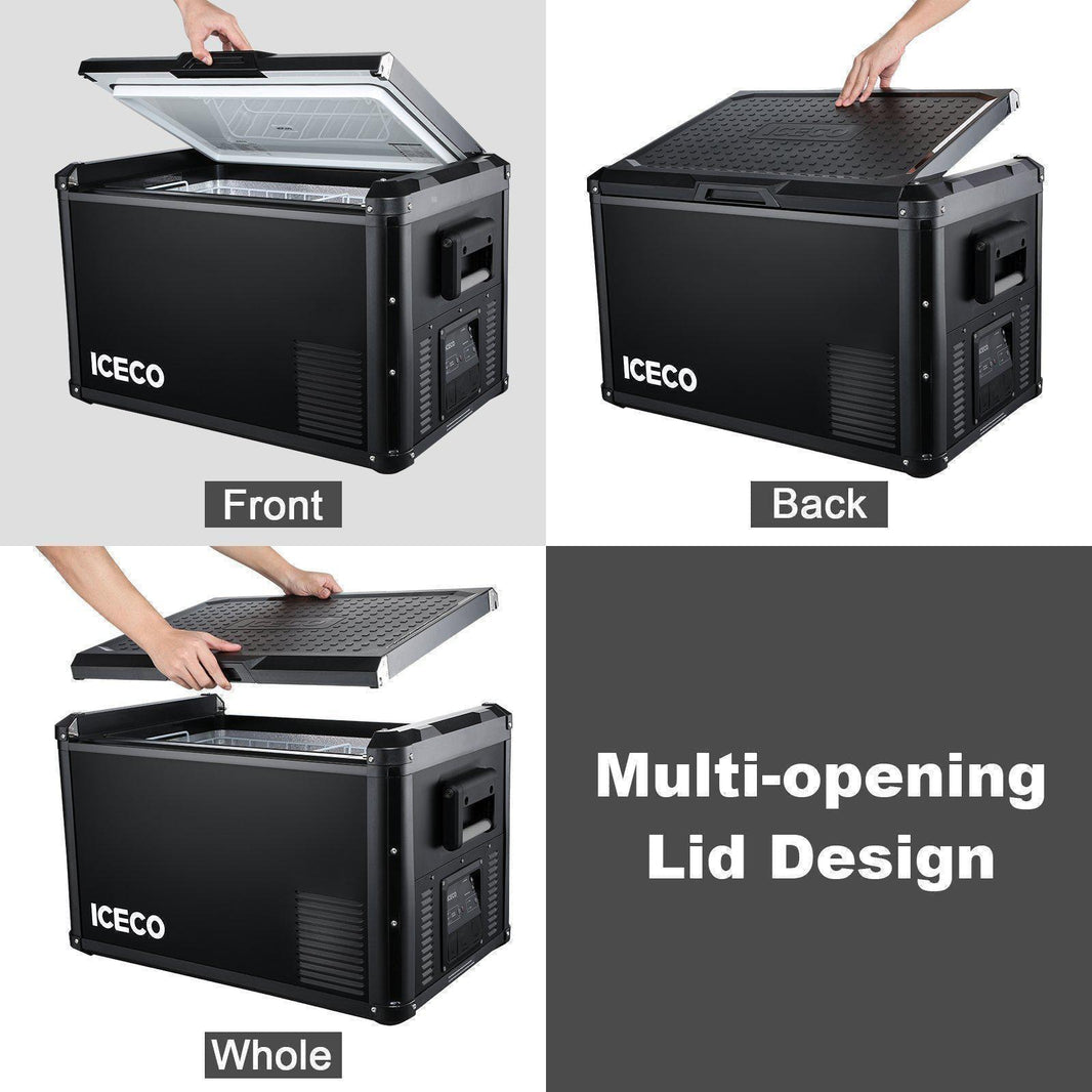 VL45ProS Single Zone Portable Fridge Freezer | ICECO | 45 LT VL Pro Series ICECO- Overland Kitted