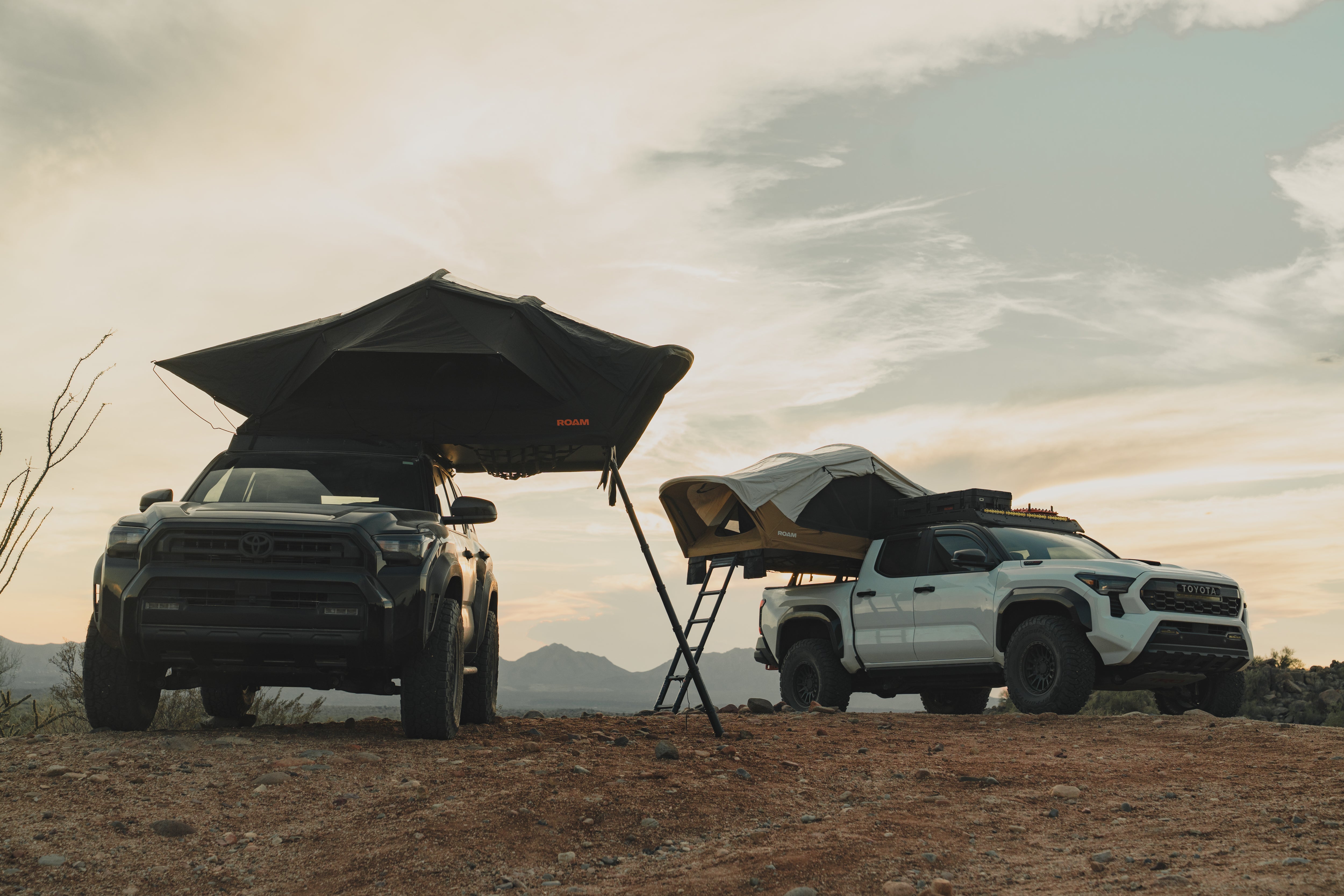 ROAM Vagabond 2.0 tent interior storage pockets