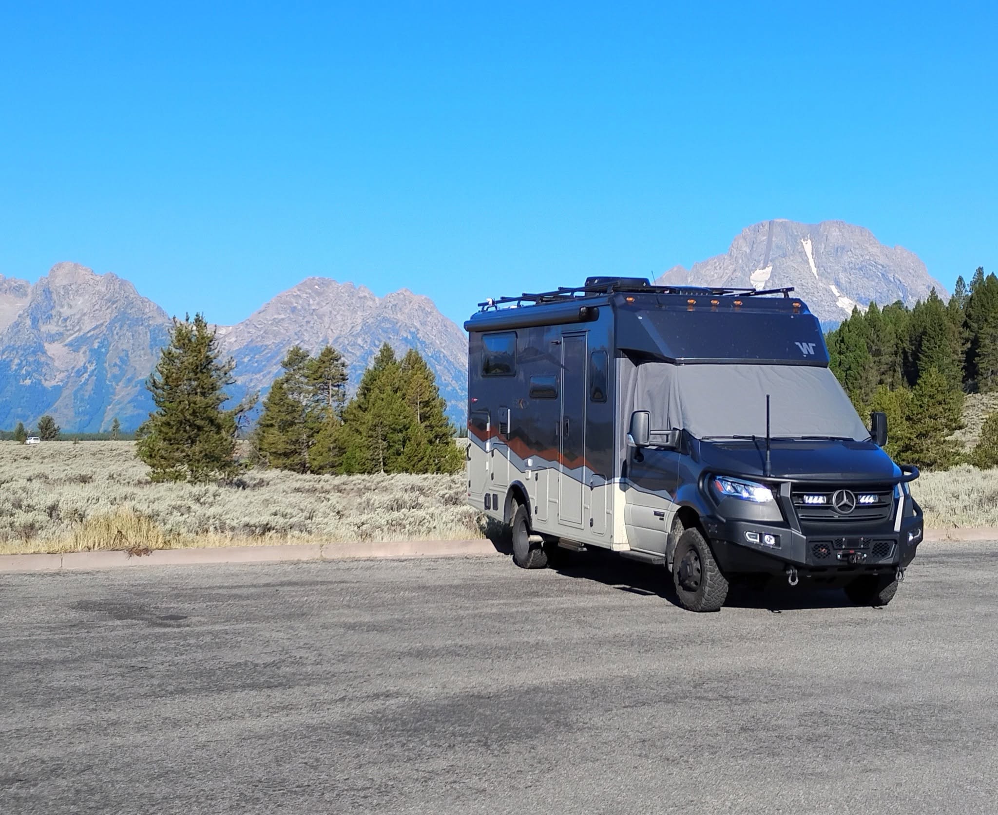 Van Outer Windshield Cover - Revel, Storyteller, Jayco, EKKO