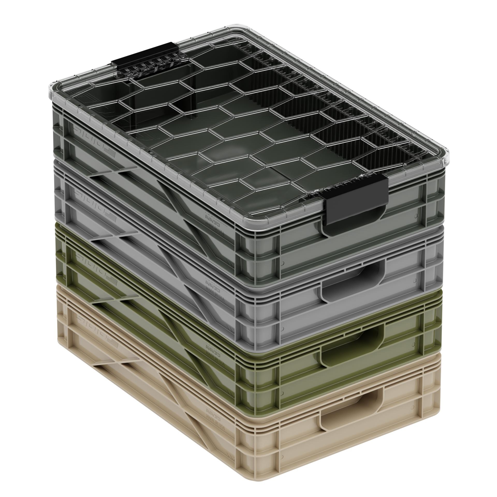 Base Quarter Crate 4 Pack