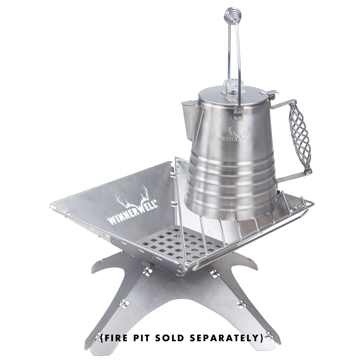 14 Cup Stainless Steel Percolator Coffee Pot