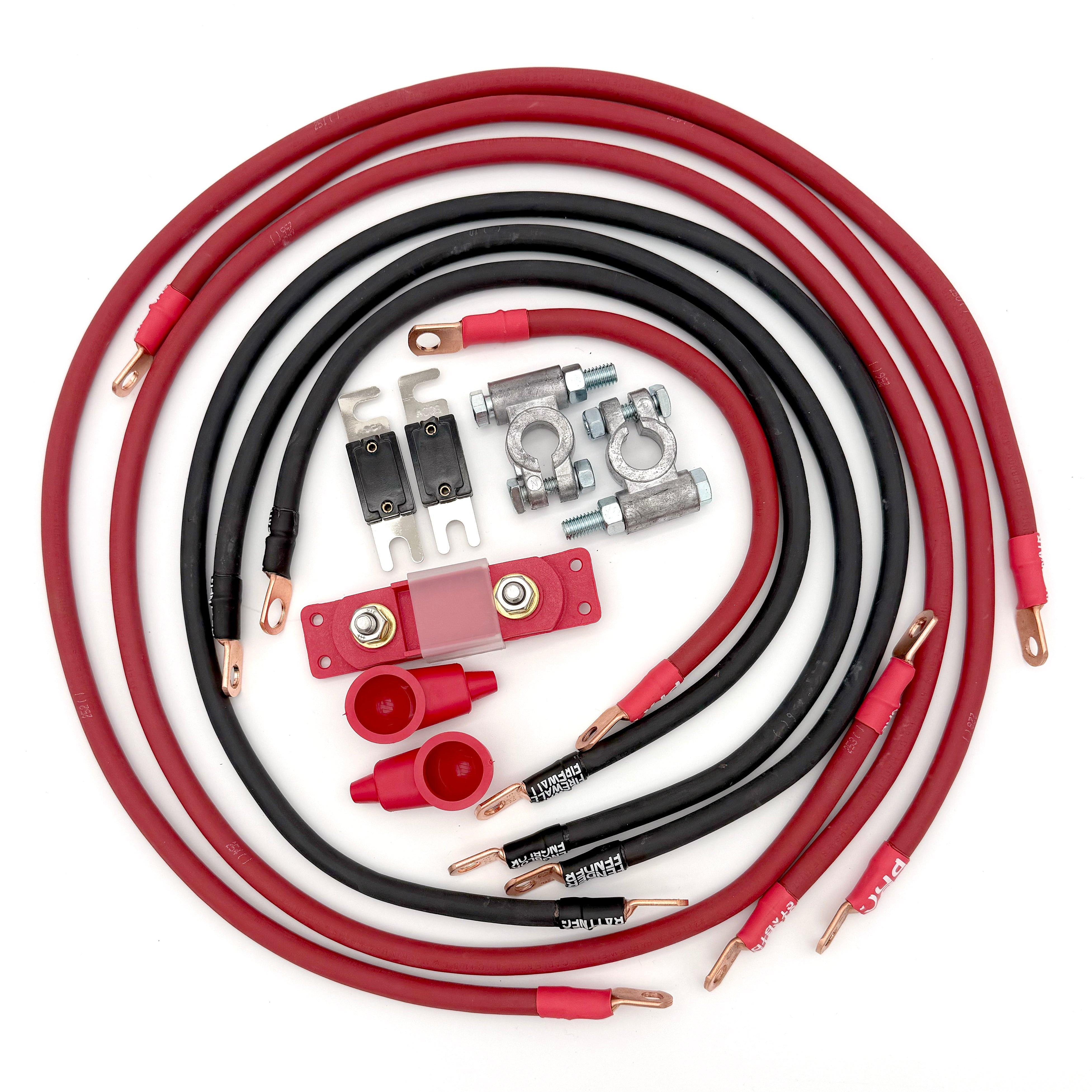 Jeep Grand Cherokee WJ Big 7 Battery Cable Kit (1999-2005)