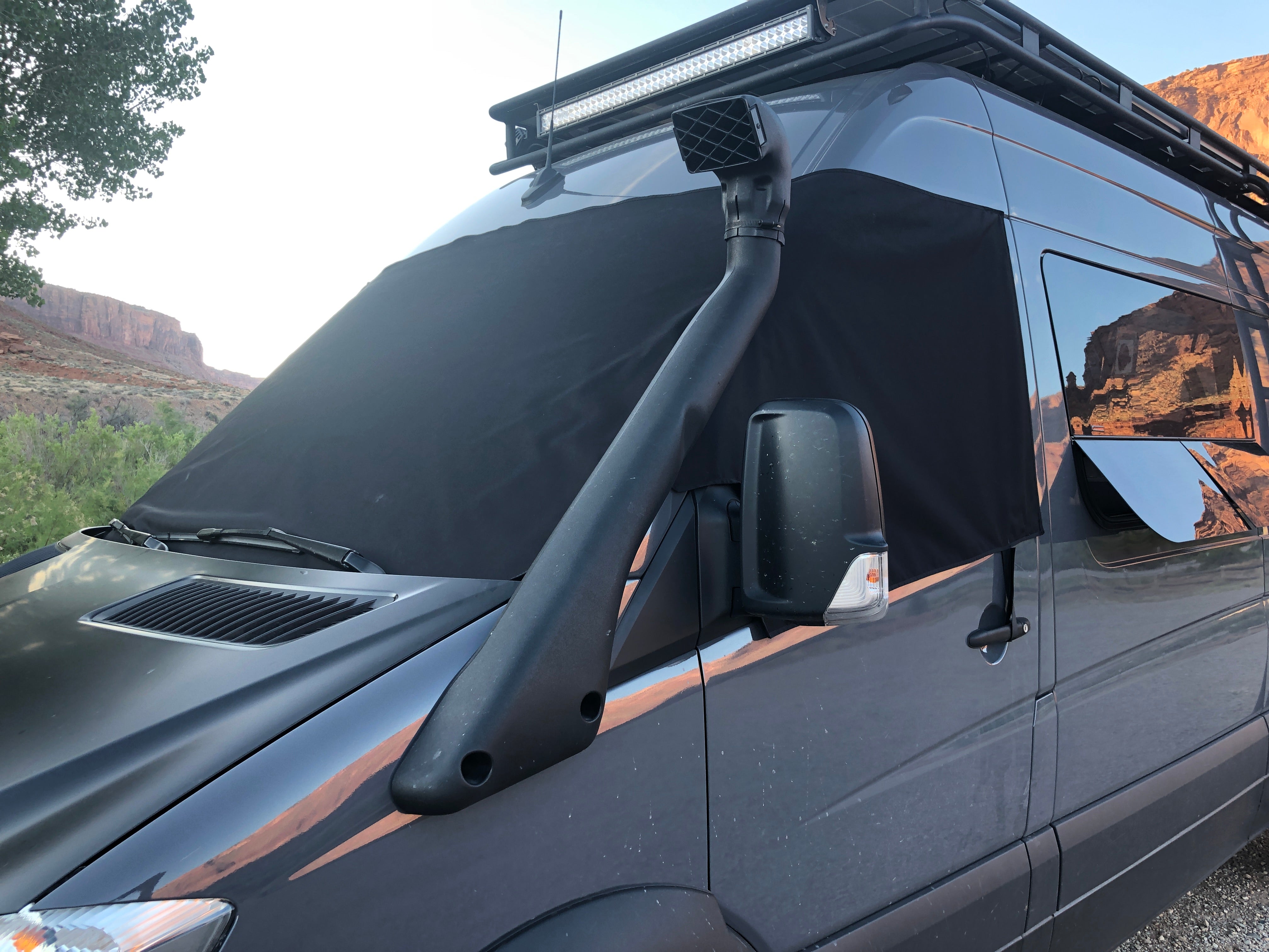 Van Outer Windshield Cover - Revel, Storyteller, Jayco, EKKO