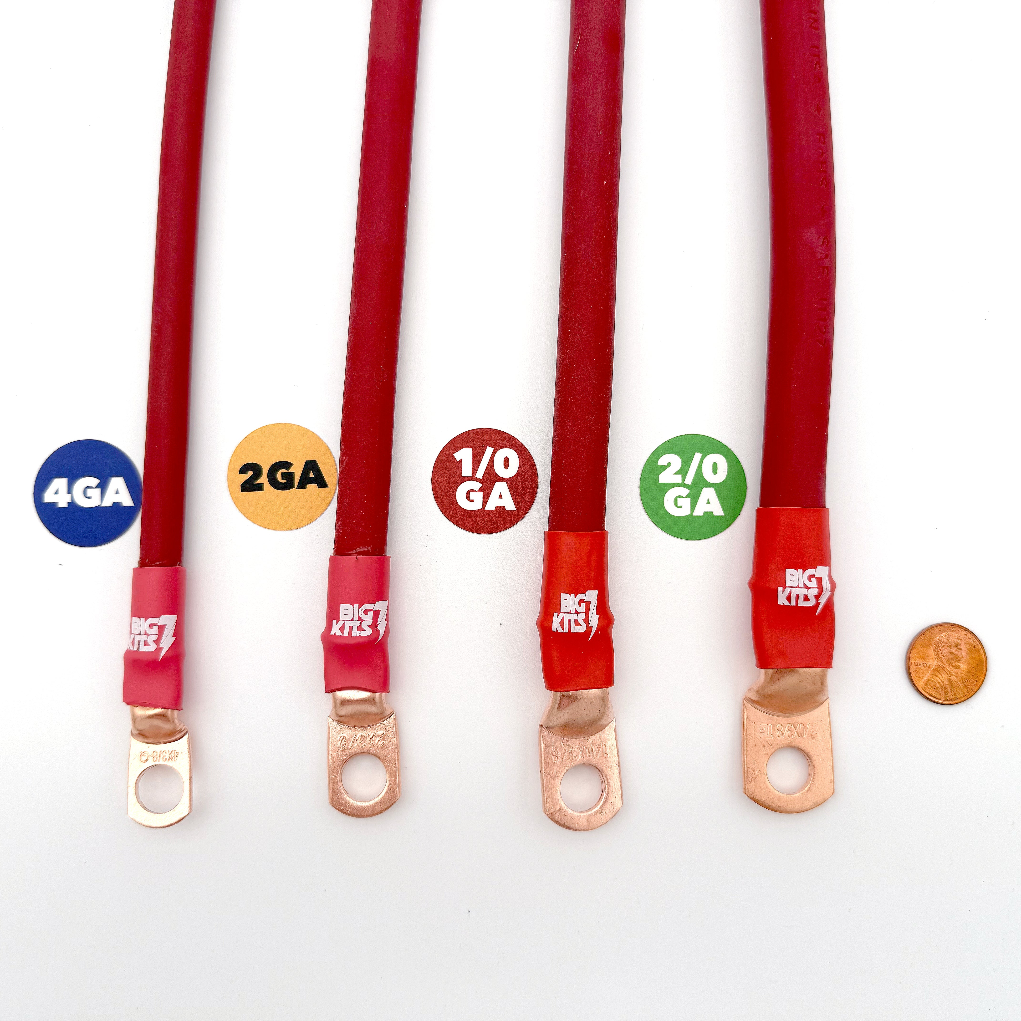 Jeep Cherokee Full Size SJ Big 7 Battery Cable Kit (1974-1983)