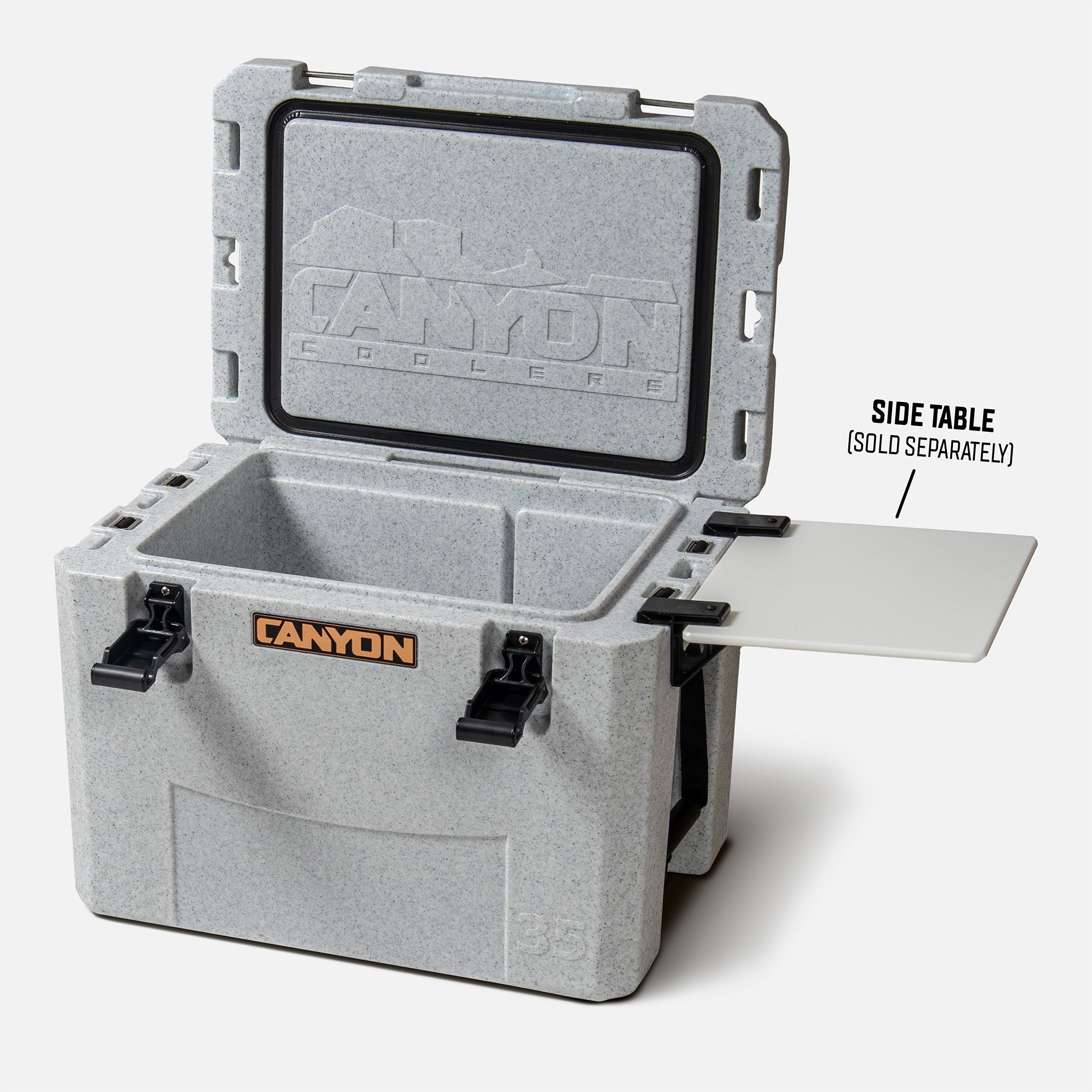 Canyon Coolers Outfitter 35 V2 – 35 qt Rotomolded Hard Cooler