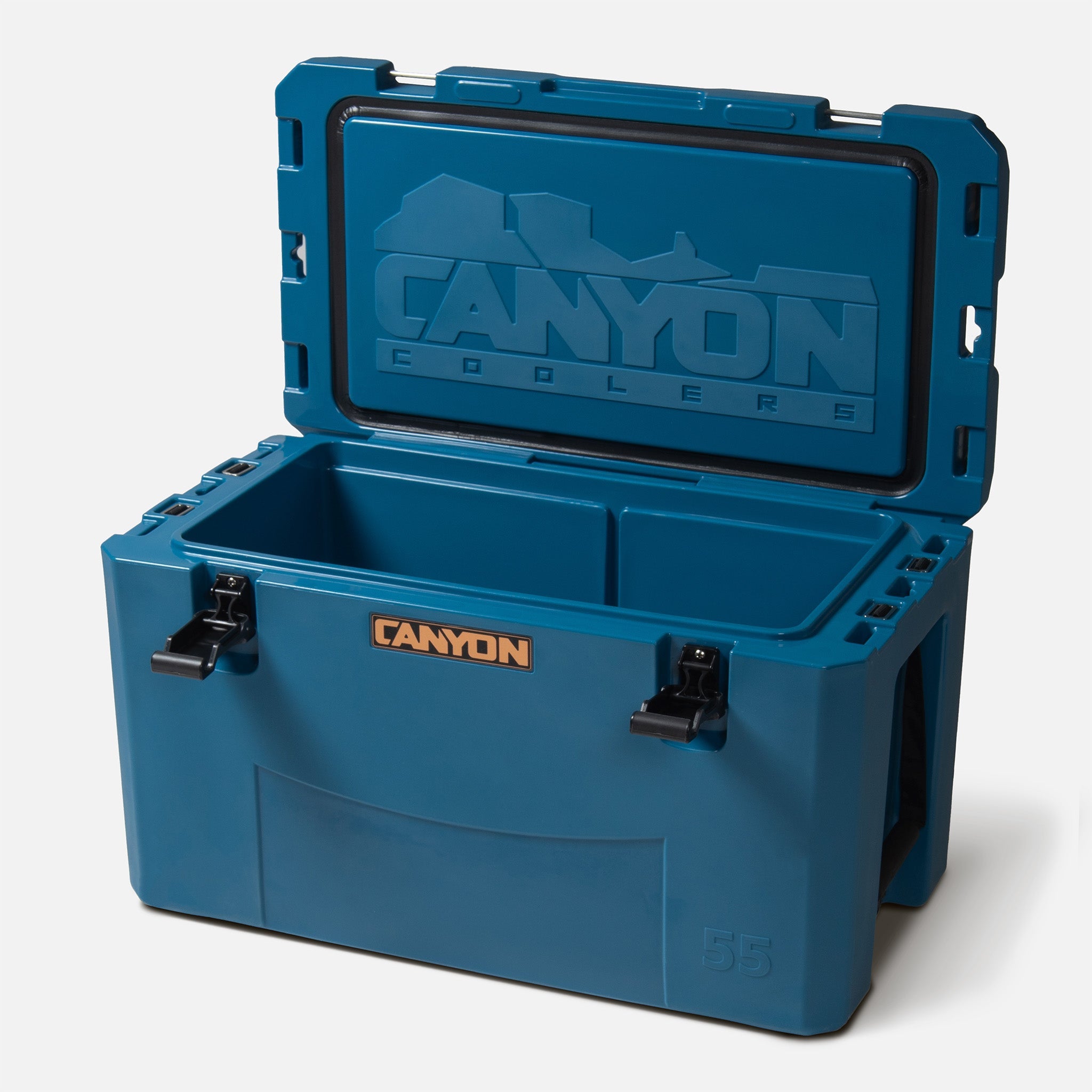 Canyon Coolers Outfitter 55 V2 – 55 qt Rotomolded Hard Cooler