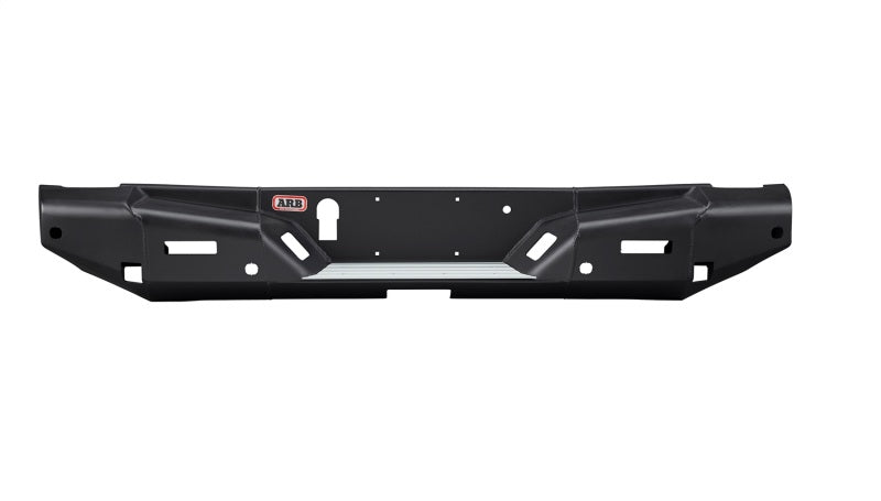 ARB rear bumper for 2020-2025 Jeep Gladiator JT in textured black — front three-quarter view
