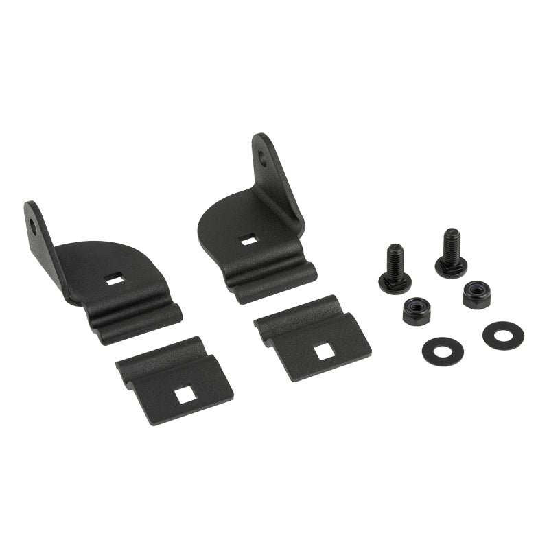 ARB BASE Rack Dovetail Light Bar Mount — powder-coated steel left and right brackets
