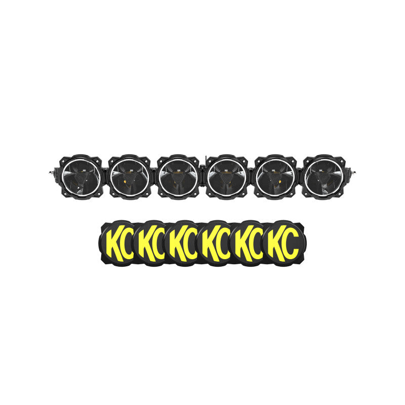 KC HiLiTES Gravity Titan 39in. 6-Light LED Light Bar for Ford Bronco Bumper