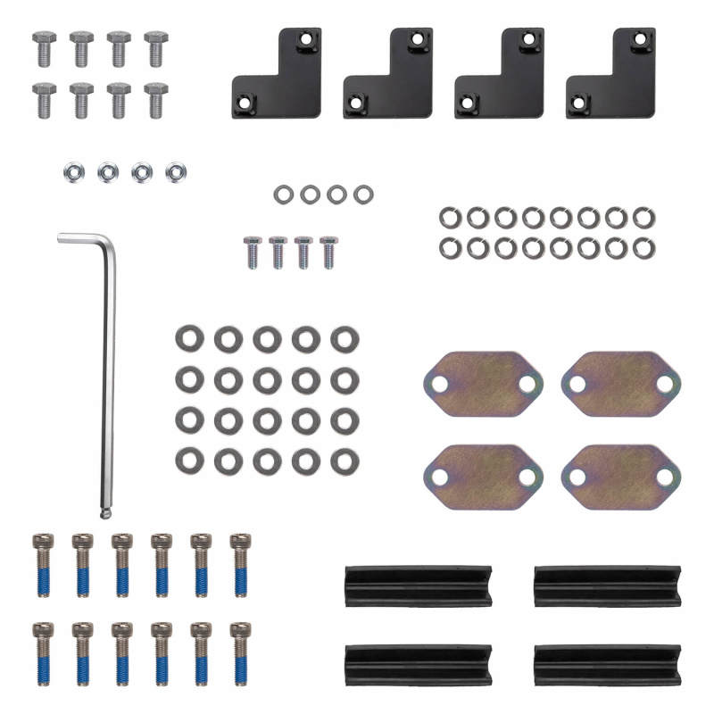 ARB tall-leg roof rack fitting kit base bracket close-up