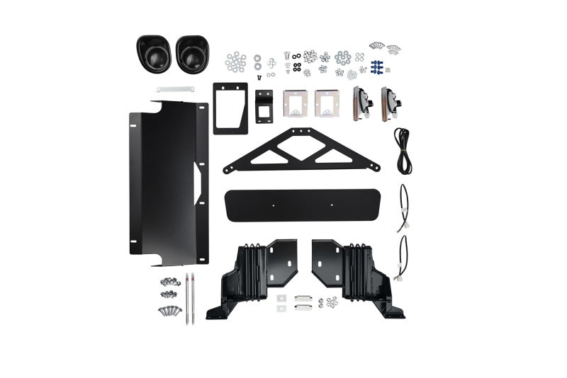 ARB Deluxe Winch Bumper — black powder-coat finish and ARB branding detail
