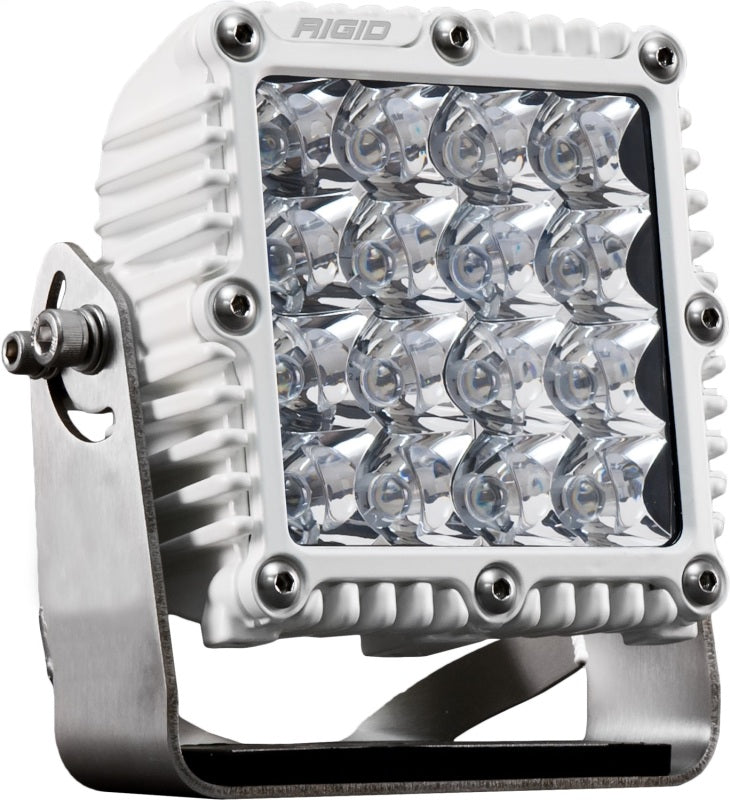 Rigid Industries Q-Series PRO Spot white LED driving light with 304 stainless bracket