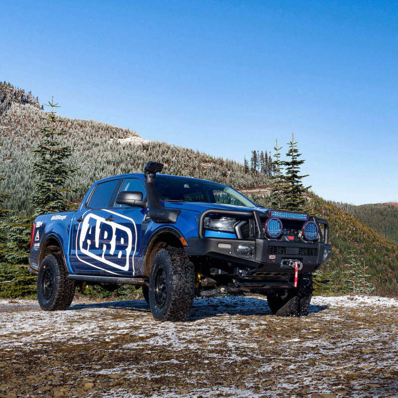 ARB Summit bull bar winch cradle area