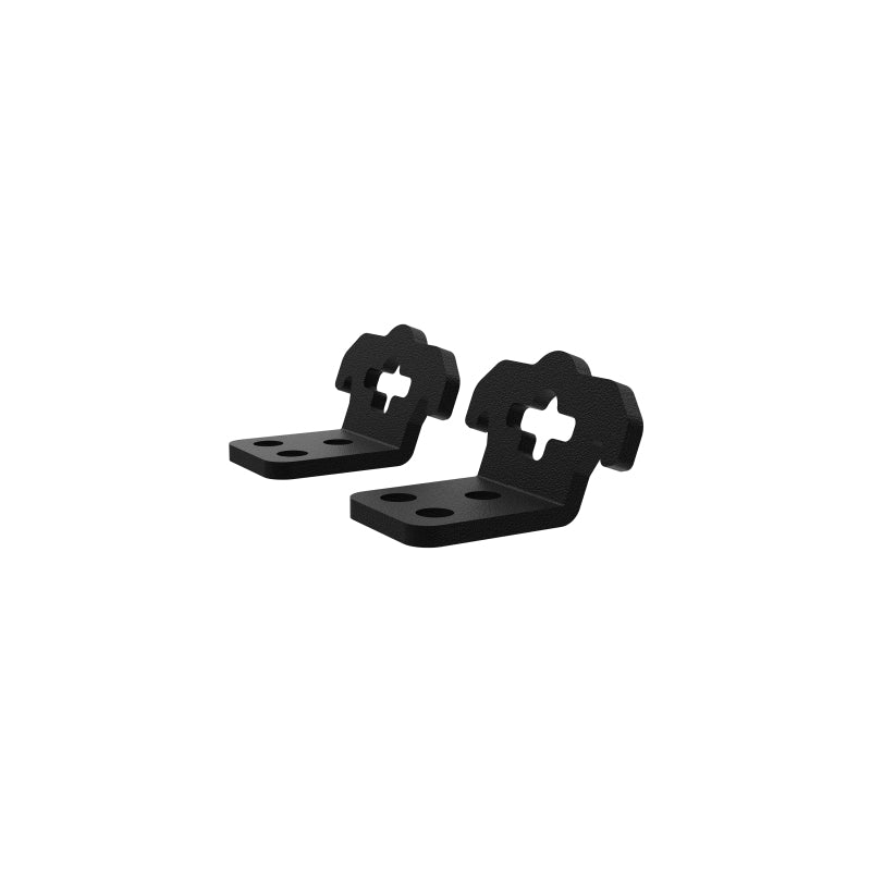KC HiLiTES Platform One Roof Rack Tie Down Anchors, mounted view