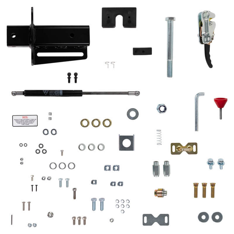 ARB 80 Series spare tire carrier components