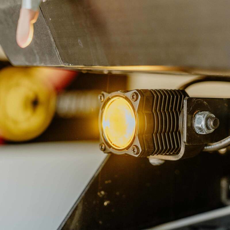 KC HiLiTES FLEX ERA 1 Spot Beam Lens, Performance Yellow, detail view
