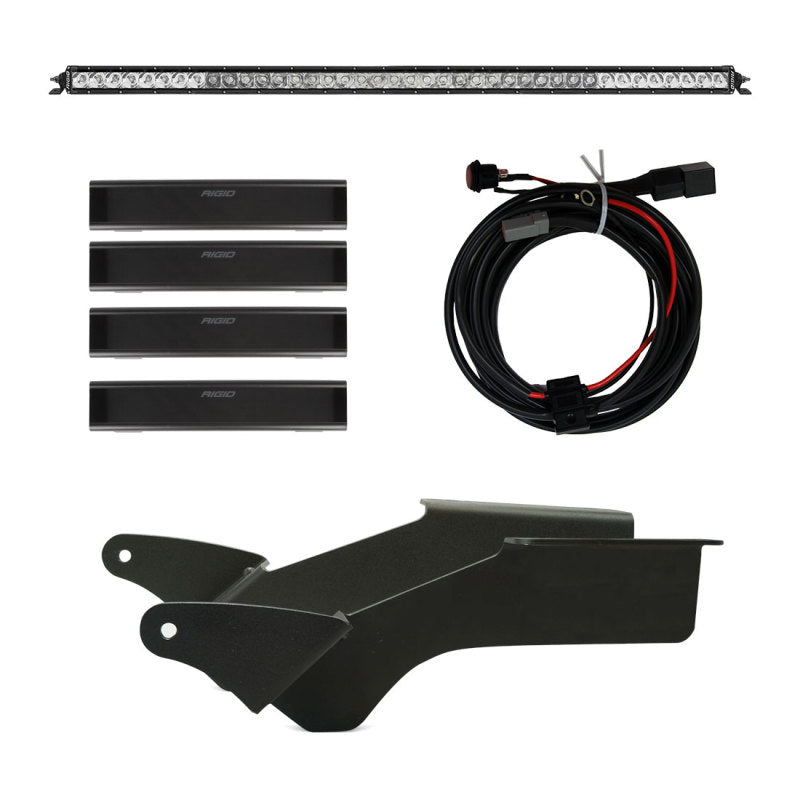 RIGID SR-Series roof rack light kit with 40-inch combo bar for 2021+ Ford Bronco