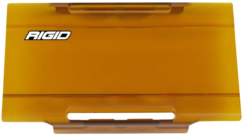 Rigid Industries 6in E-Series yellow polycarbonate snap-on light cover