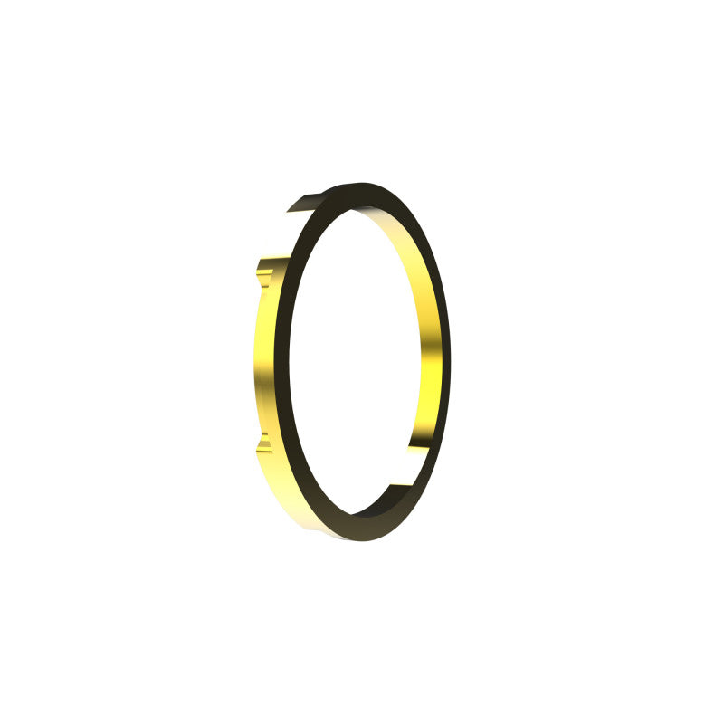 KC HiLiTES FLEX ERA 1 Bezel Ring - Gold, mounted view