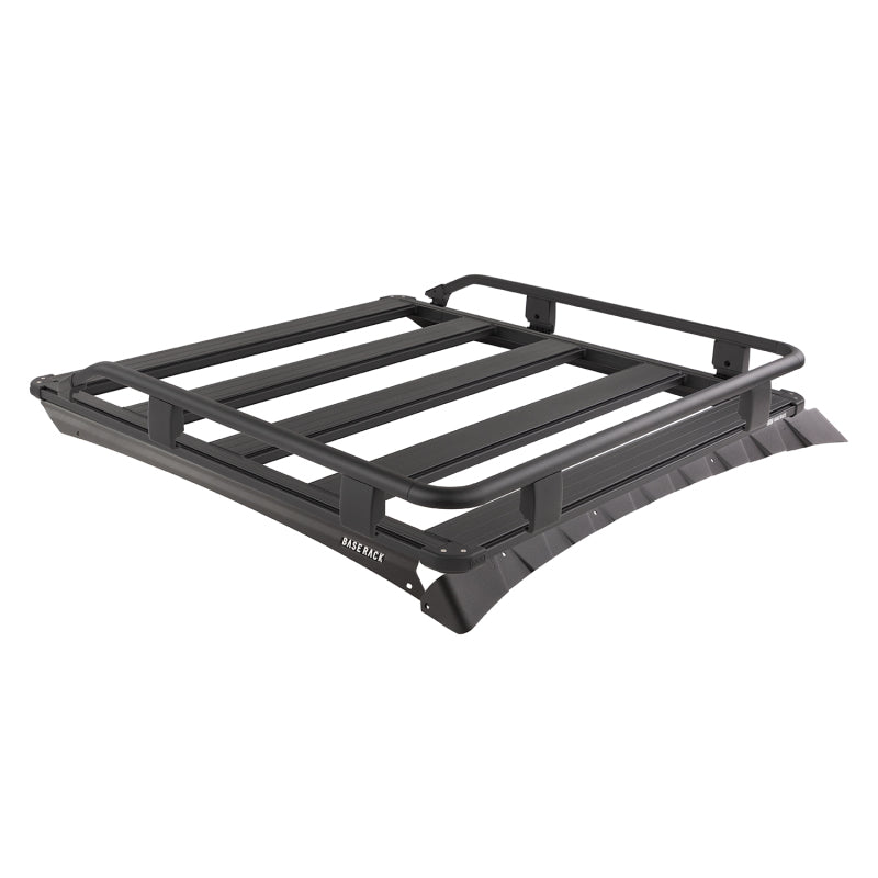 ARB BASE Rack 49x45 three-quarter rail rear access detail