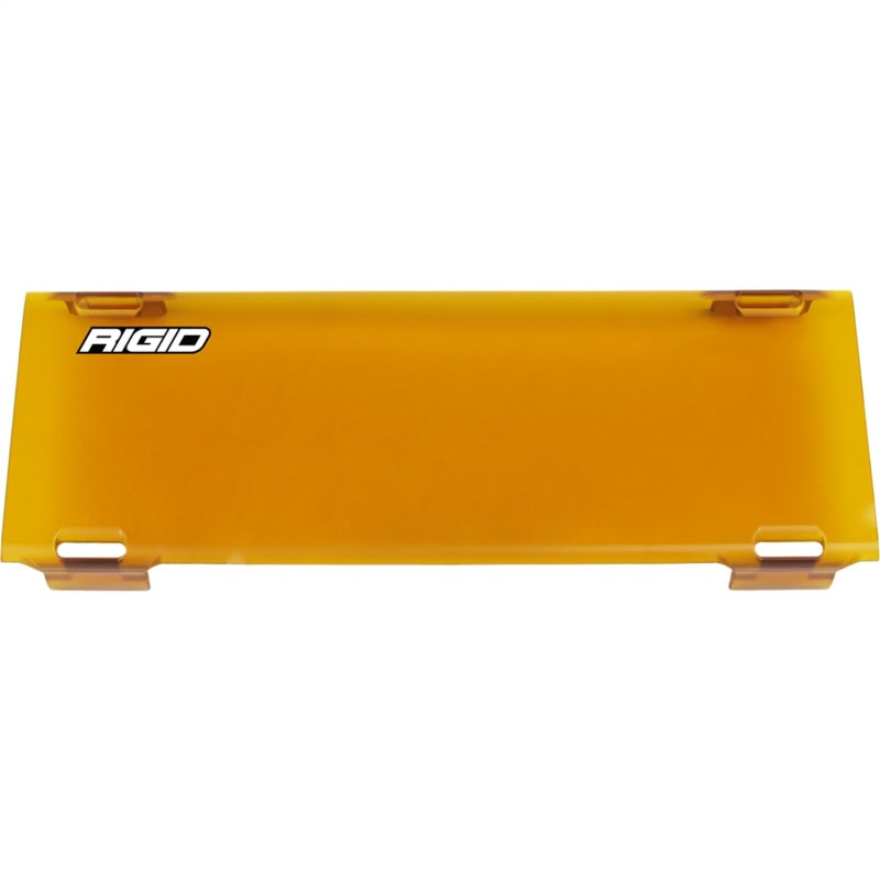 RIGID E-Series amber/yellow LED light bar cover, 10in snap-on polycarbonate (view 2)