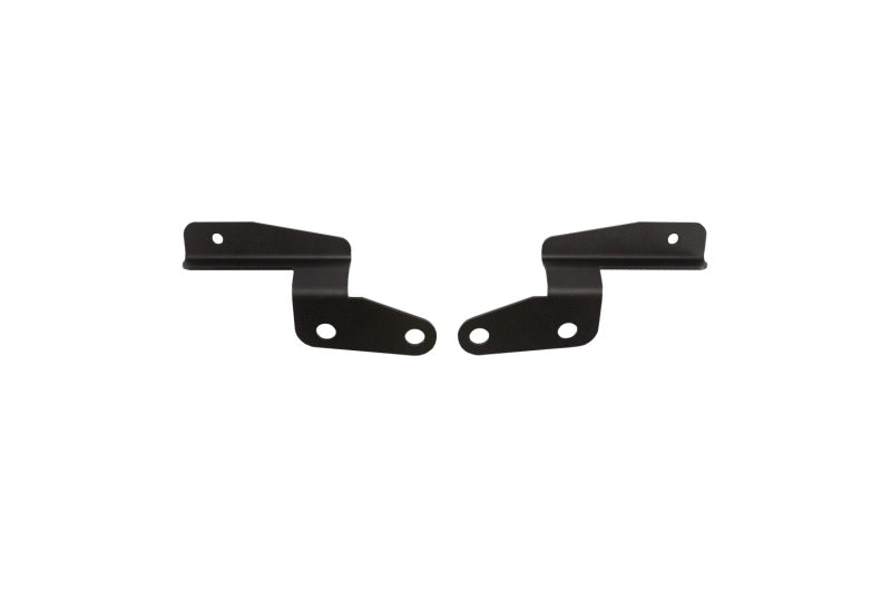RIGID A-Pillar mount brackets with black powder-coat finish for Jeep Wrangler JL