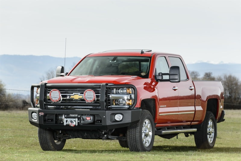 ARB Sahara Bar LH and RH wings textured black for RAM 2500/3500 HD — wing shape detail, image 5