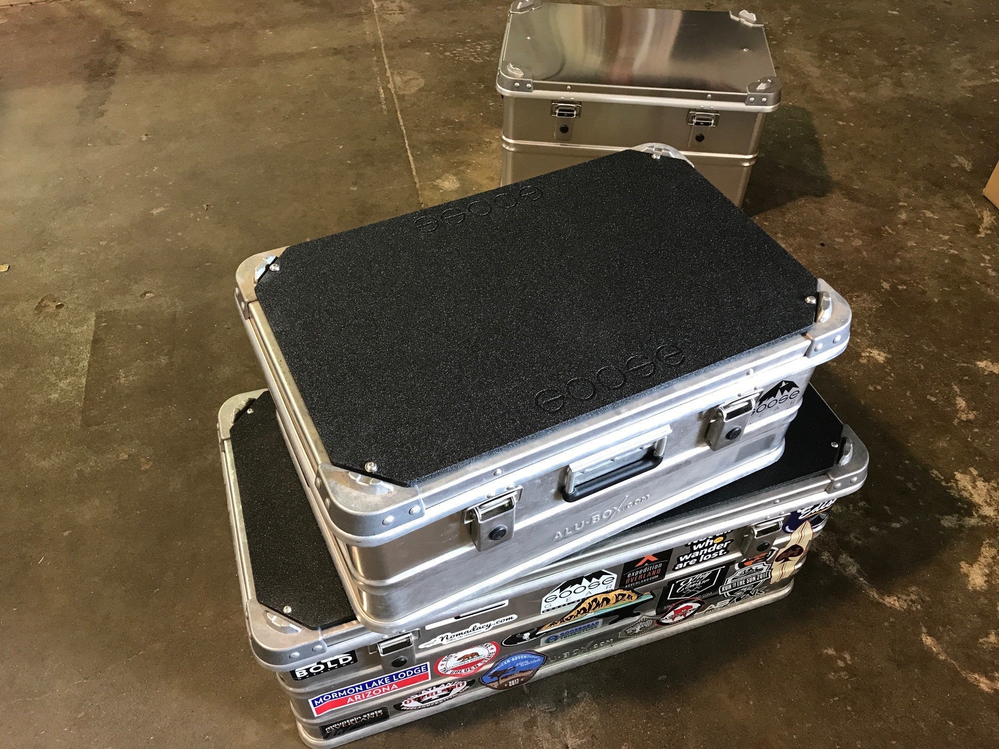 Alu-Box Top Plate Kits Goose Gear Accessories Goose Gear- Overland Kitted