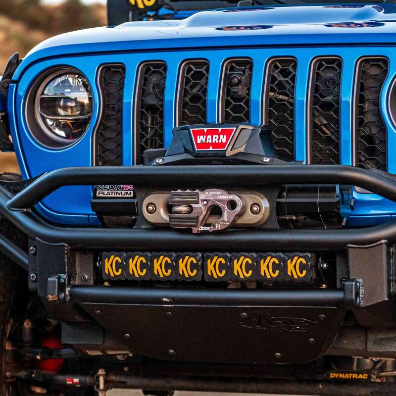 KC HiLiTES FLEX ERA 10in Light Bar Cover - Black (Cover Only), close-up