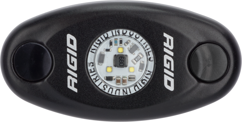 RIGID A-Series LED light mounted in a cab