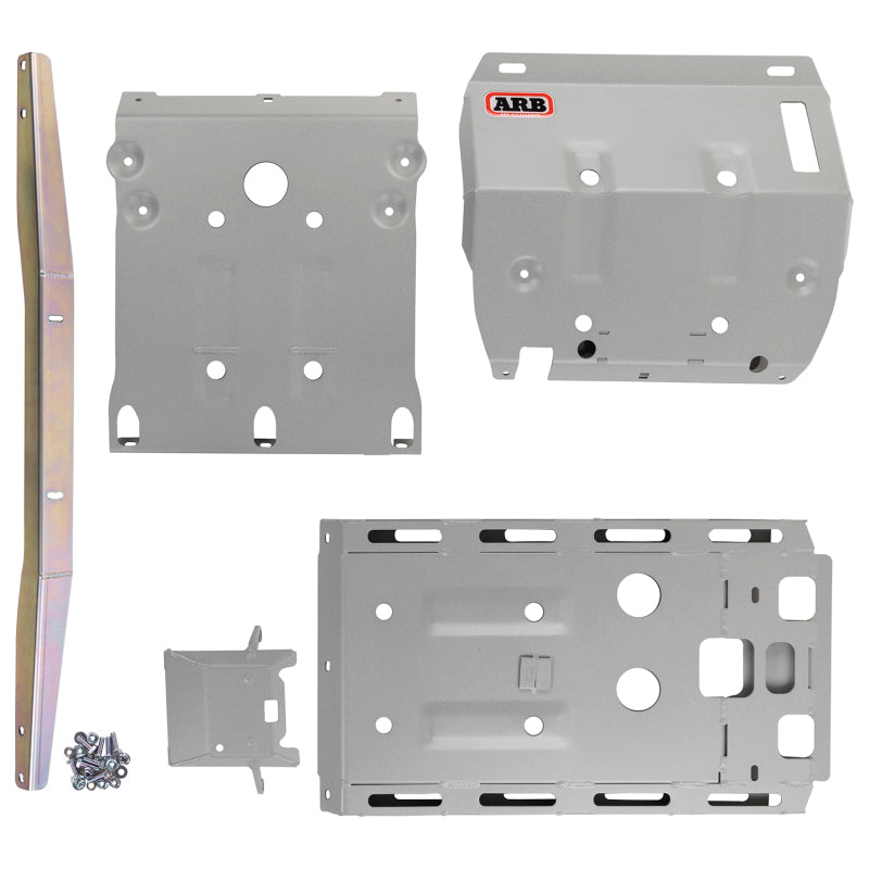 ARB Under Vehicle Protection for 2005+ Toyota Hilux & Fortuner — steel underbody armour, image 2
