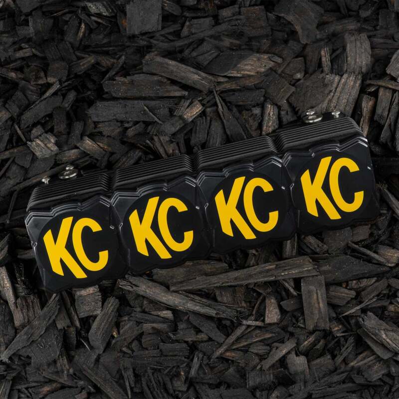 KC HiLiTES FLEX ERA 10in Light Bar Cover - Black (Cover Only), in use