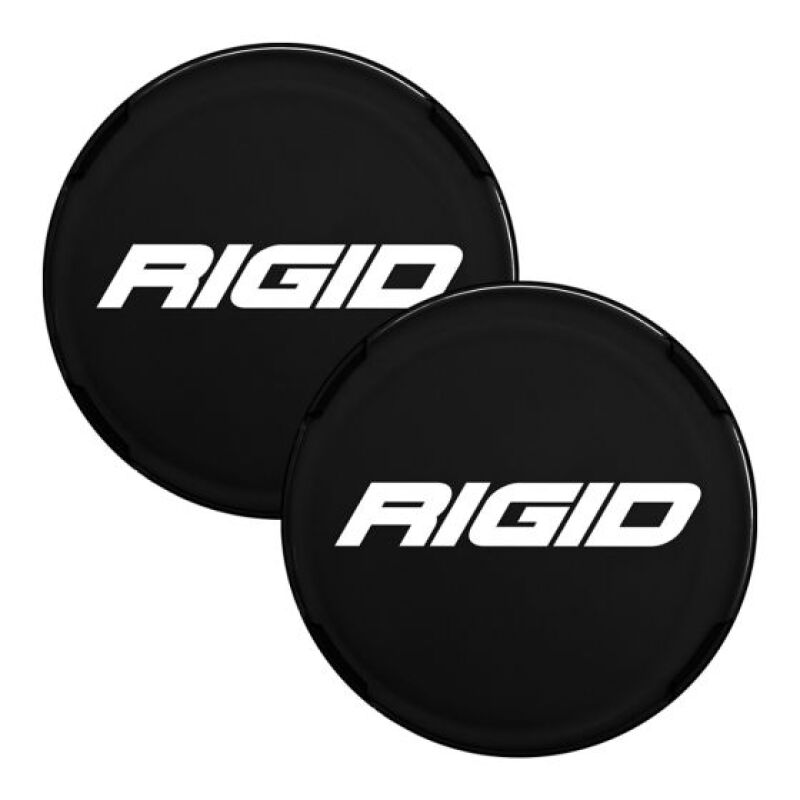 Rigid Industries 360-Series 9in black polycarbonate LED light bar cover with RIGID branding