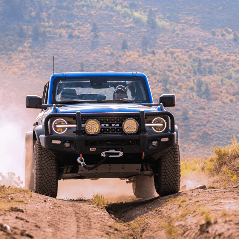 ARB Summit Bronco bumper wing and tire clearance detail