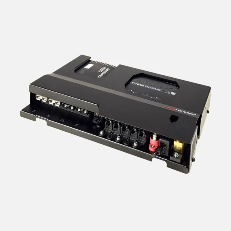 REDARC REDWorks Pioneer50 Power Panel with 50A BCDC Alpha R Charger & TVMS Rogue, detail view