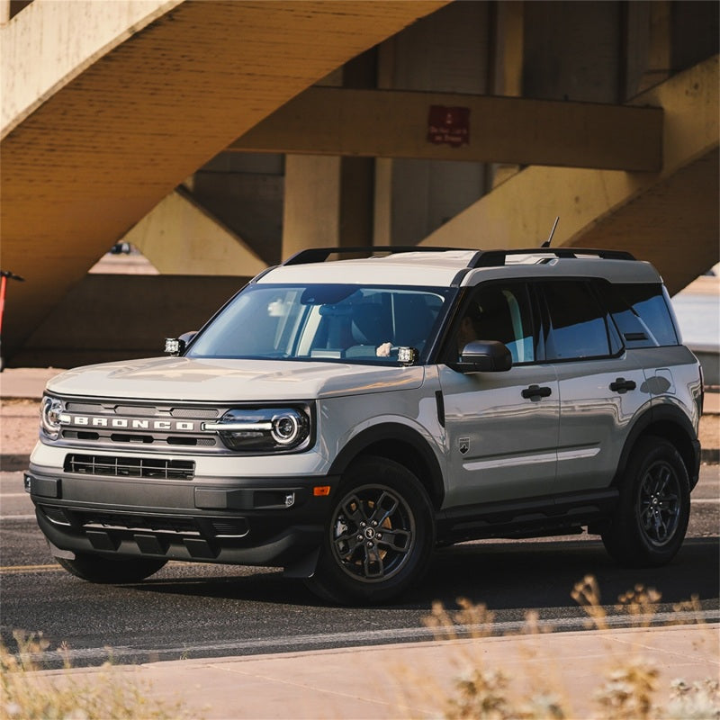 Rigid stainless A-pillar mounting bracket for the Ford Bronco Sport