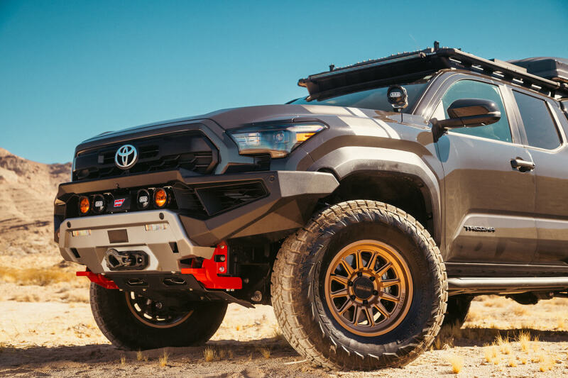 ARB Zenith winch bar installed on 4th Gen Toyota Tacoma