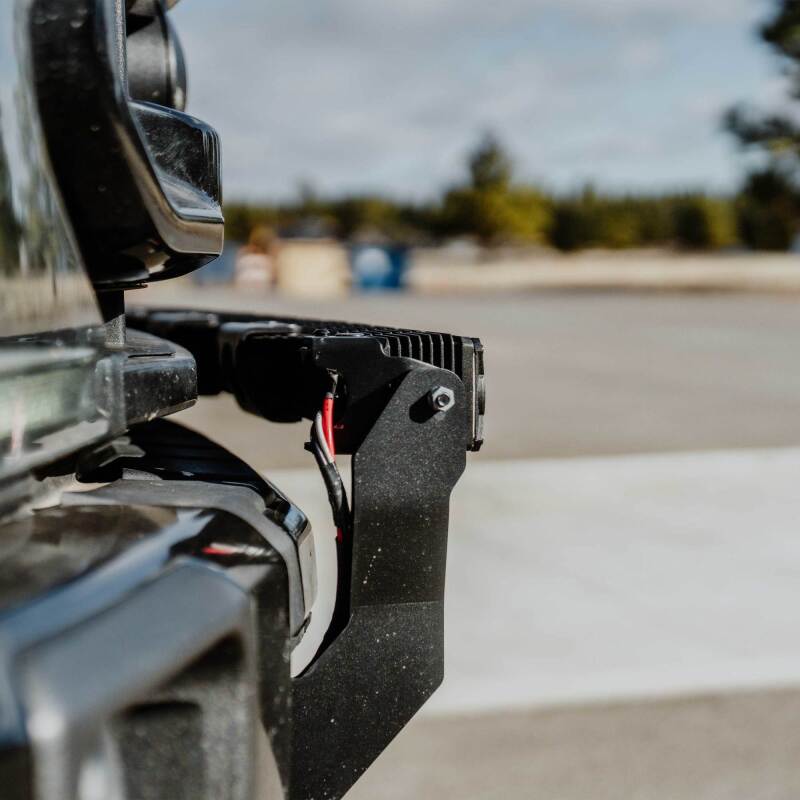 KC HiLiTES Front Bumper Mount for 40in FLEX ERA LED Light Bar, Ford Super Duty 2011-2016, detail view