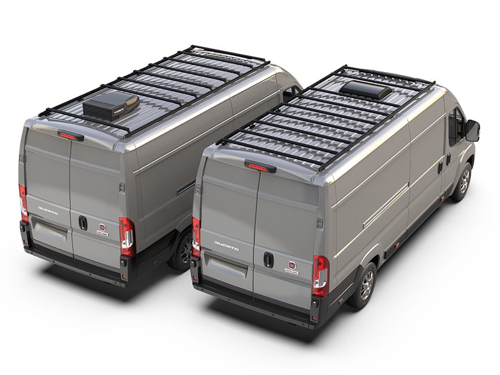 Fiat Ducato (L4H2/159 WB/High Roof) (2014-Current) Slimpro Van Rack Kit"