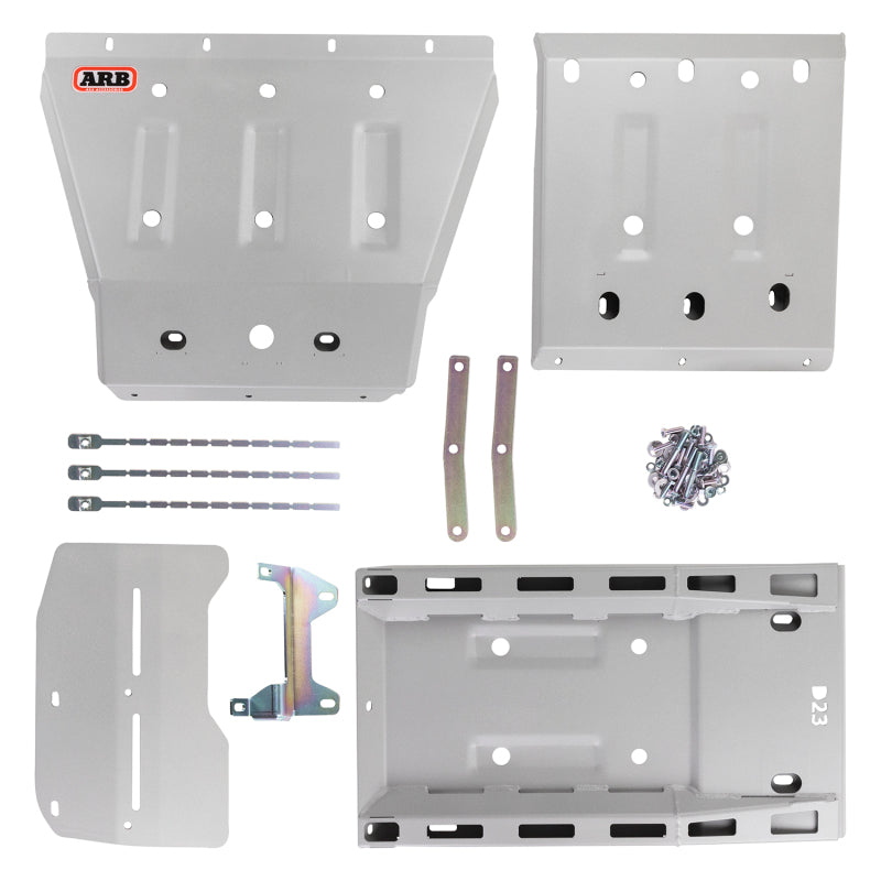 ARB Under Vehicle Protection for 2015+ Nissan NP300 Navara — steel underbody armour, image 2