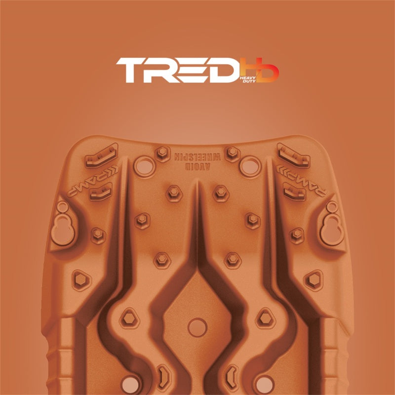 Bronze ARB TRED HD traction board showing progressive tooth pattern