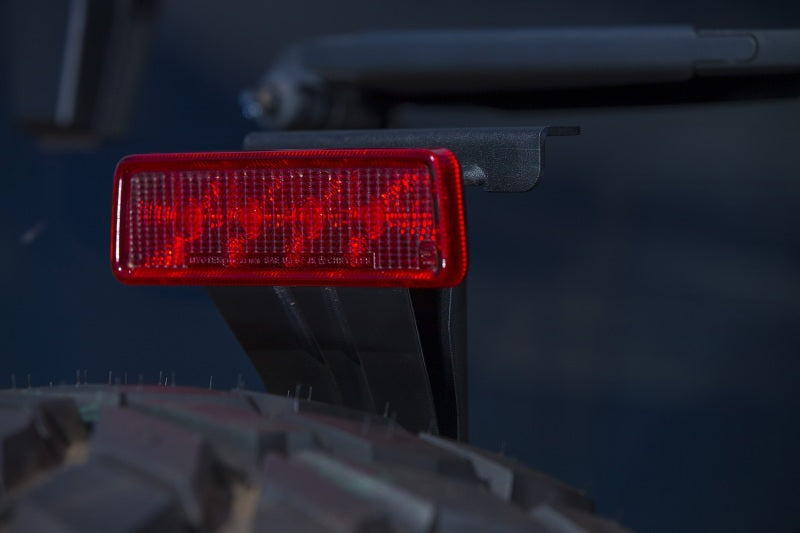 ARB Wrangler JK rear bar — recovery mounting detail