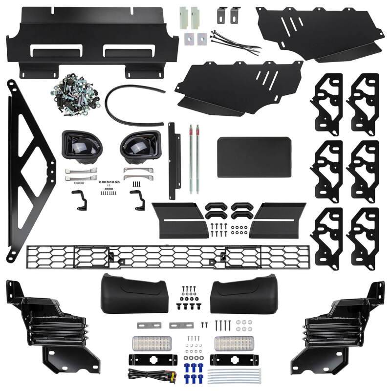 ARB Summit combination bumper for 2014-2019 Toyota Tundra — winch mount and Integrit finish detail