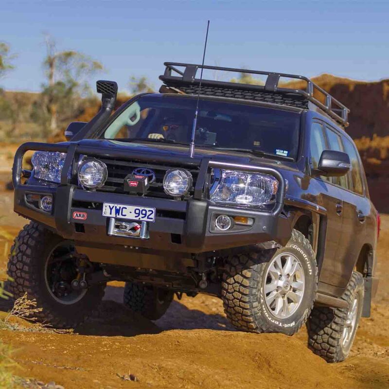 ARB Winch Bull Bar — auxiliary driving light mounting provision